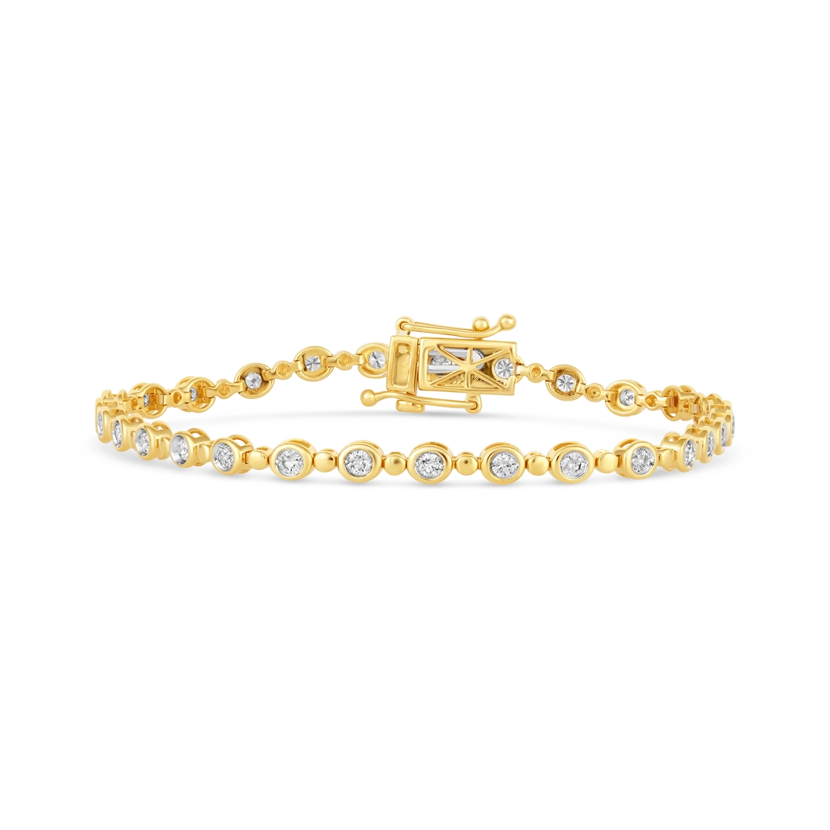 Bracelets Wedding Rings in Yellow Gold containing Diamond 468122
