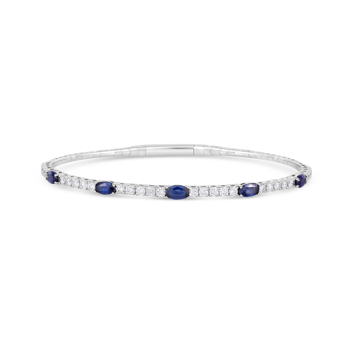 Bracelets Bracelets in White Gold containing Multi-gemstone, Diamond, Sapphire 468131