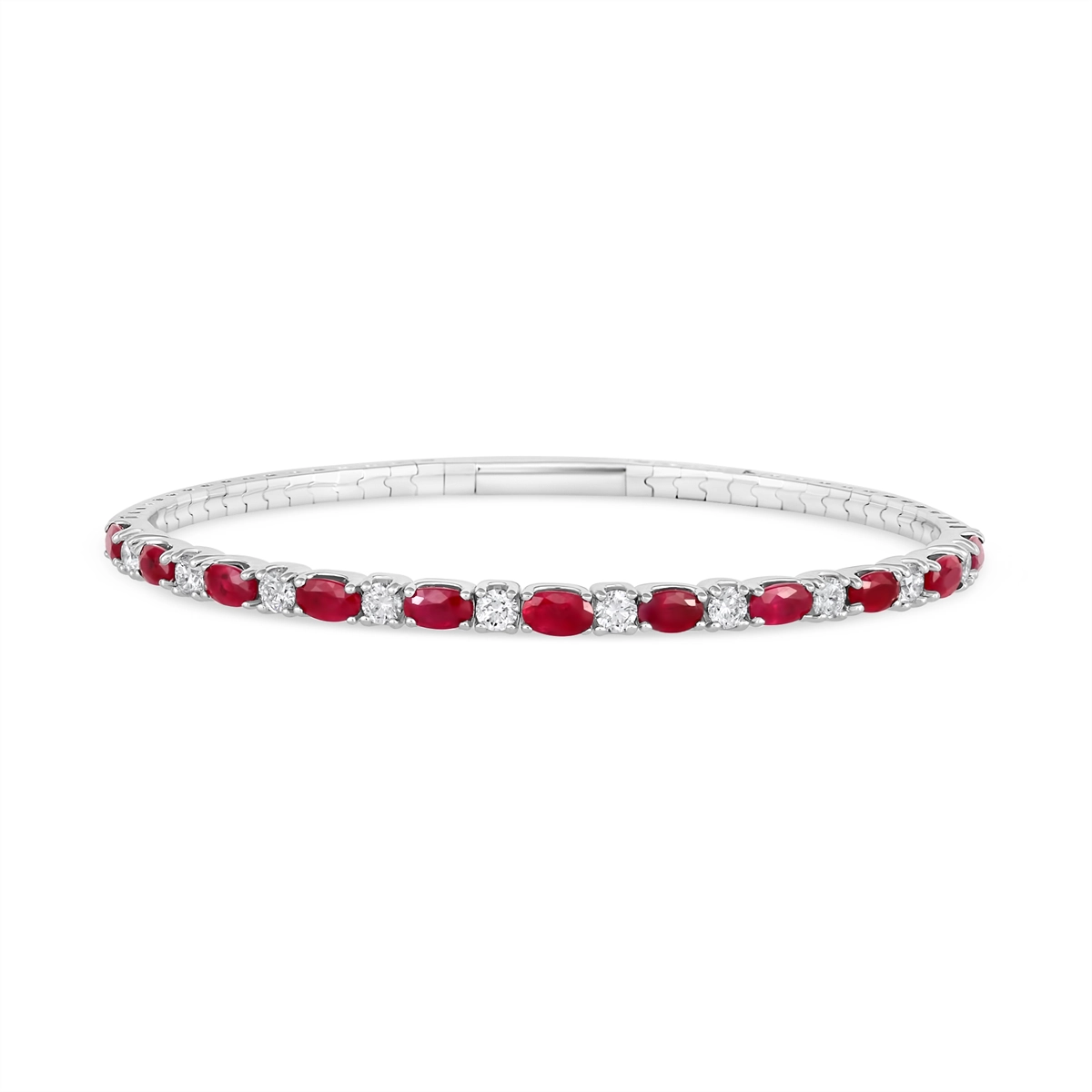 Bracelets Bracelets in White Gold containing Multi-gemstone, Diamond, Ruby 468133