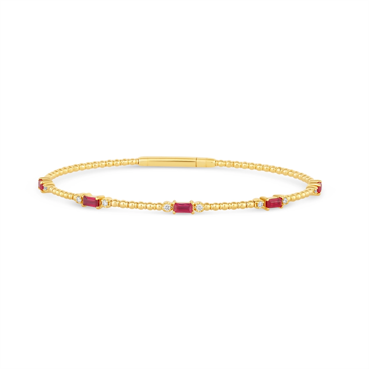 Bracelets Bracelets in Yellow Gold containing Multi-gemstone, Diamond, Ruby 468136