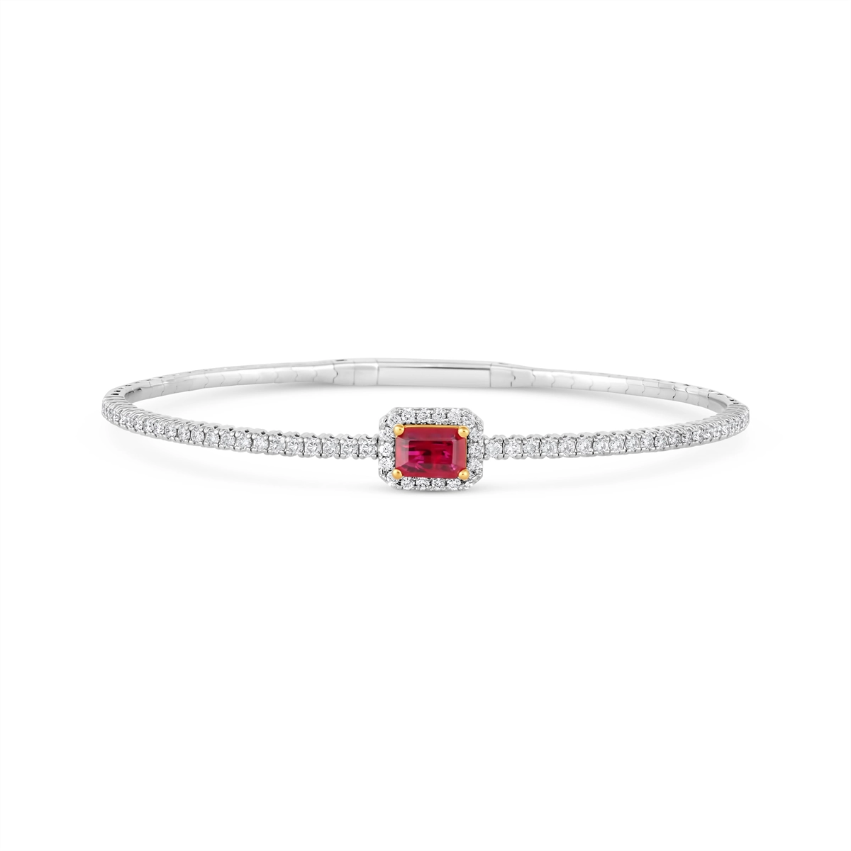Bracelets Bracelets in Mixed Metals containing Multi-gemstone, Diamond, Ruby 468138