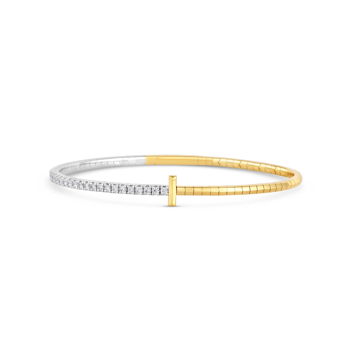 Bracelets Bracelets in Mixed Metals containing Diamond 468144