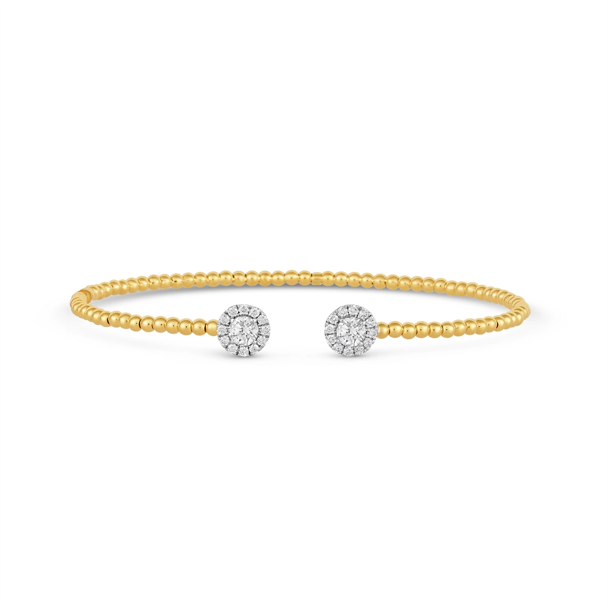 Bracelets Bracelets in Mixed Metals containing Diamond 468150