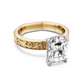 Noam Carver  Engagement Rings in Yellow Gold containing Diamond A162-06YWM-FCYA