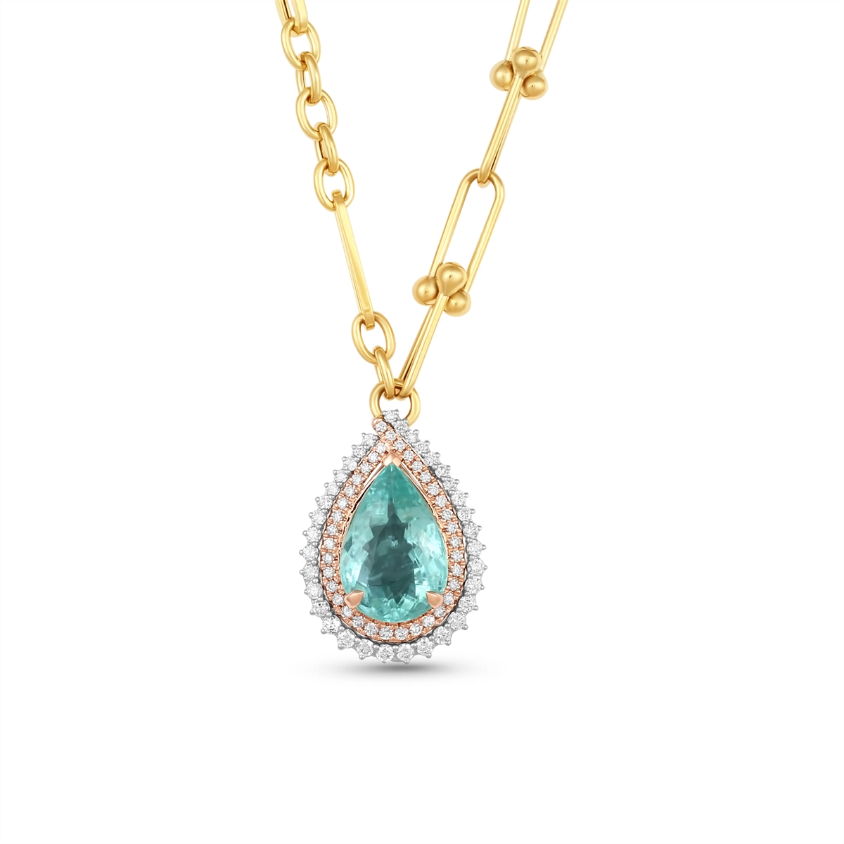 Necklaces Necklaces containing Other, Multi-gemstone, Diamond 468162