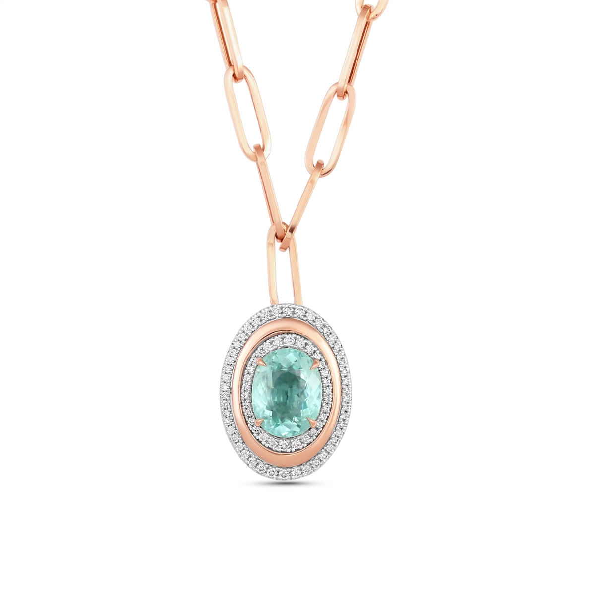Necklaces Necklaces in Mixed Metals containing Other, Multi-gemstone, Diamond 468171