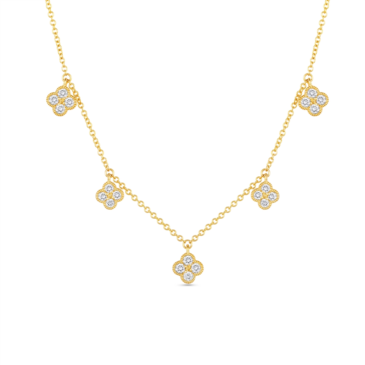 Necklaces Necklaces in Yellow Gold containing Diamond 468177