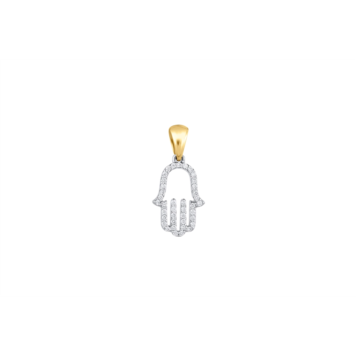 Pendants Pendants in Mixed Metals containing Diamond 468184