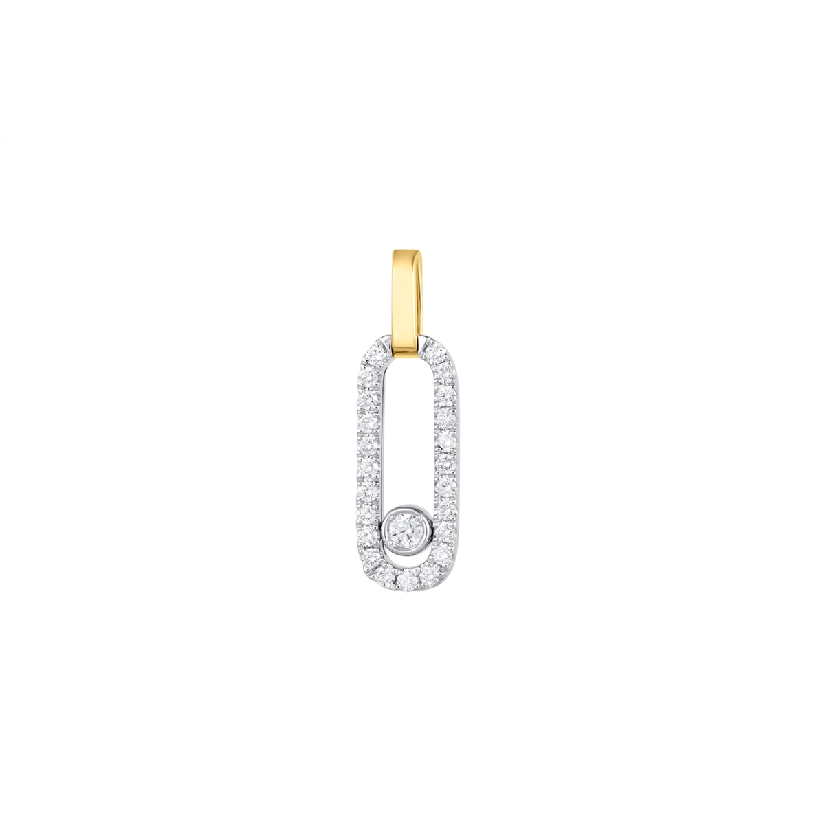 Pendants Pendants in Mixed Metals containing Diamond 468188