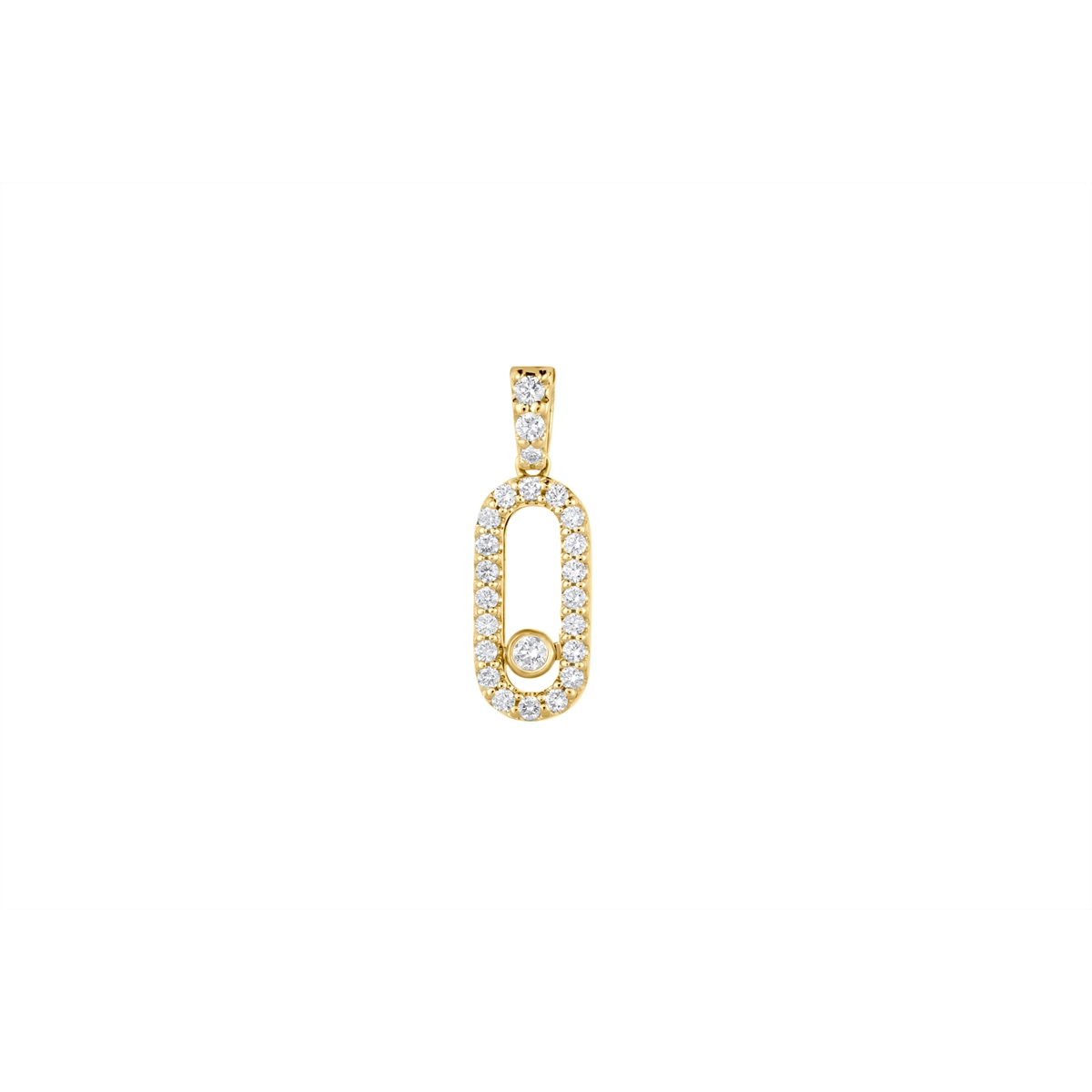 Pendants Pendants in Yellow Gold containing Diamond 468193