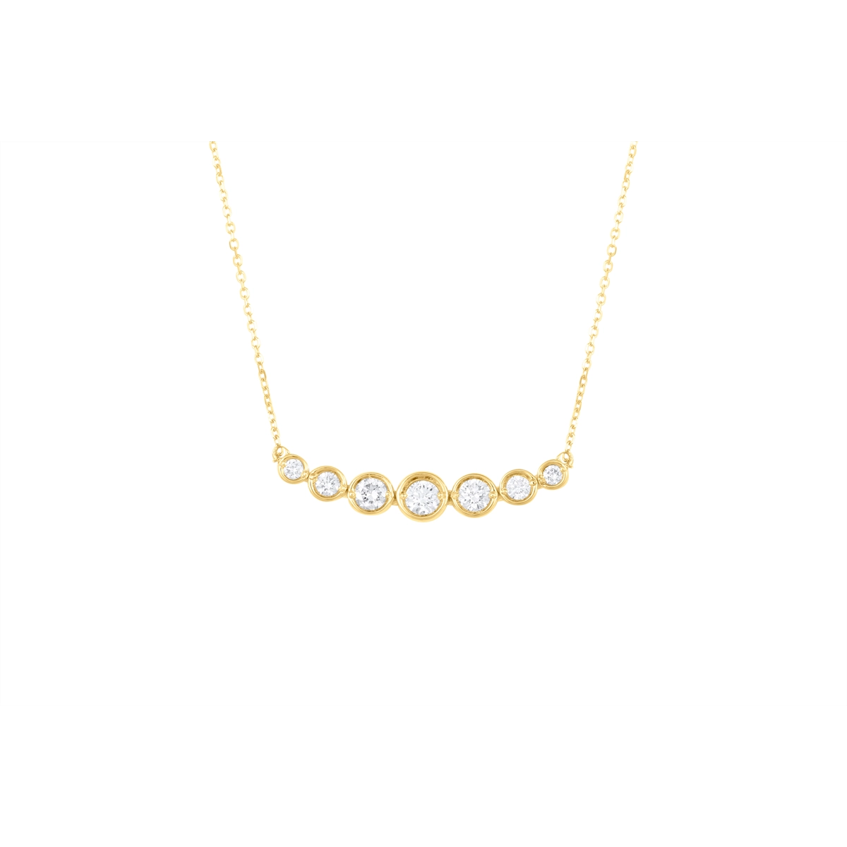 Necklaces Necklaces in Yellow Gold containing Diamond 468211