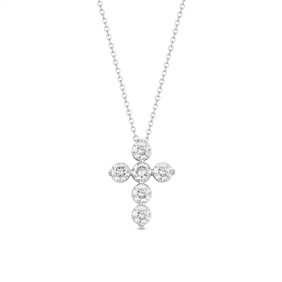 Necklaces Necklaces in Platinum/Palladium containing Diamond 468212