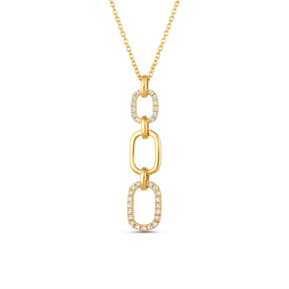 Necklaces Necklaces in Yellow Gold containing Diamond 468213