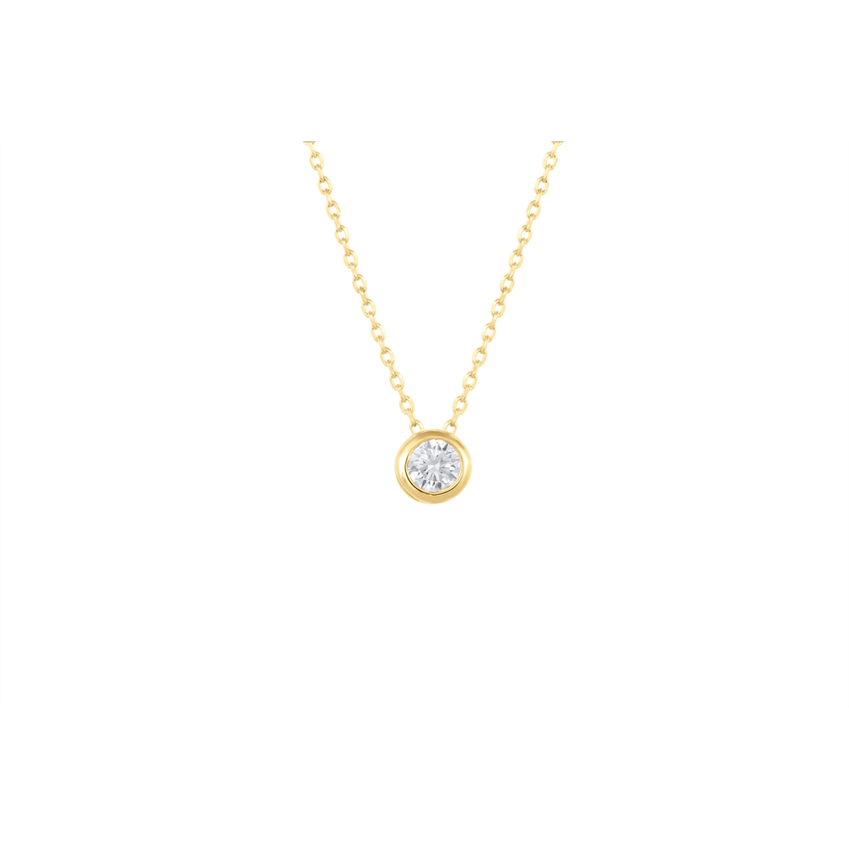 Necklaces Necklaces in Yellow Gold containing Diamond 468216