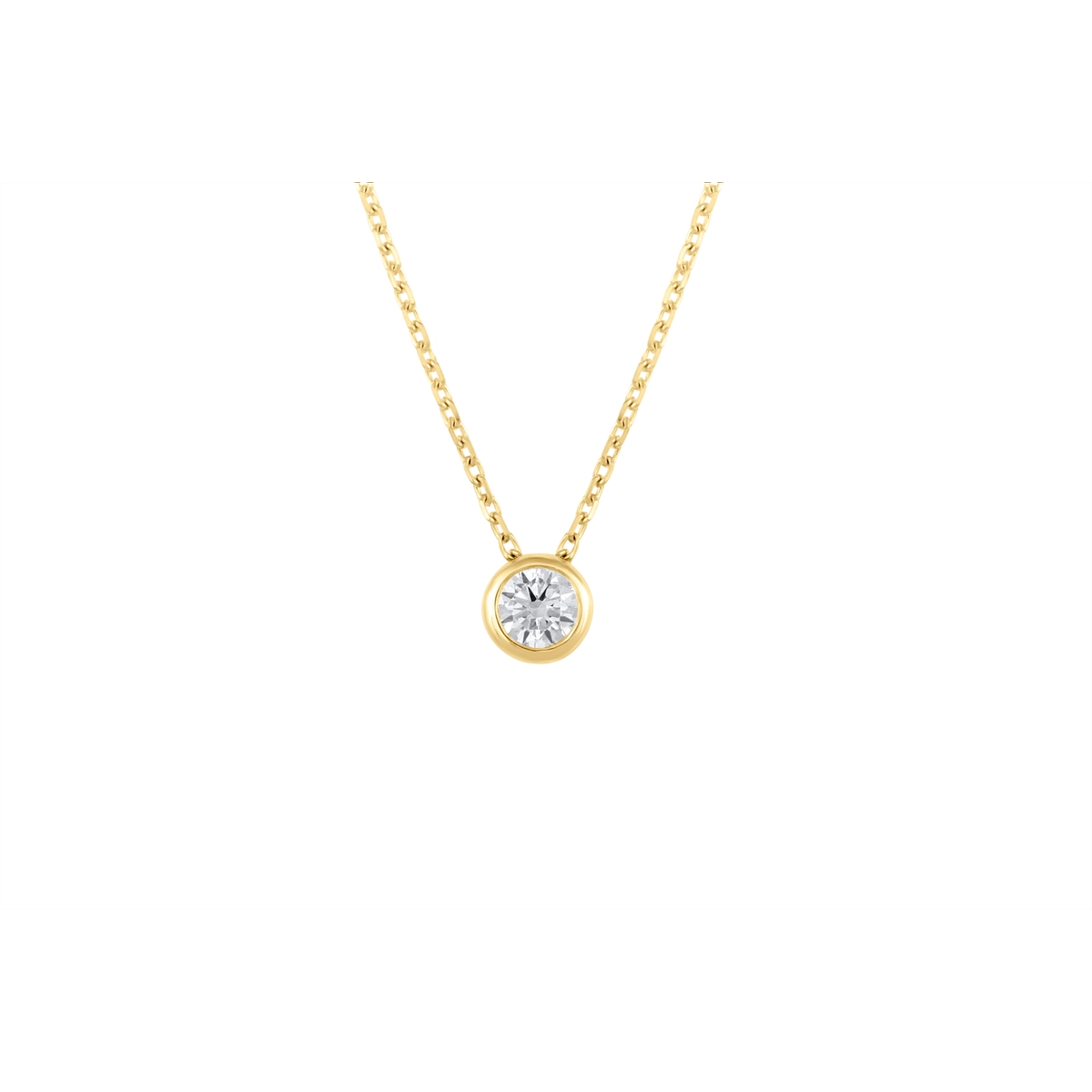 Necklaces Necklaces in Yellow Gold containing Diamond 468218