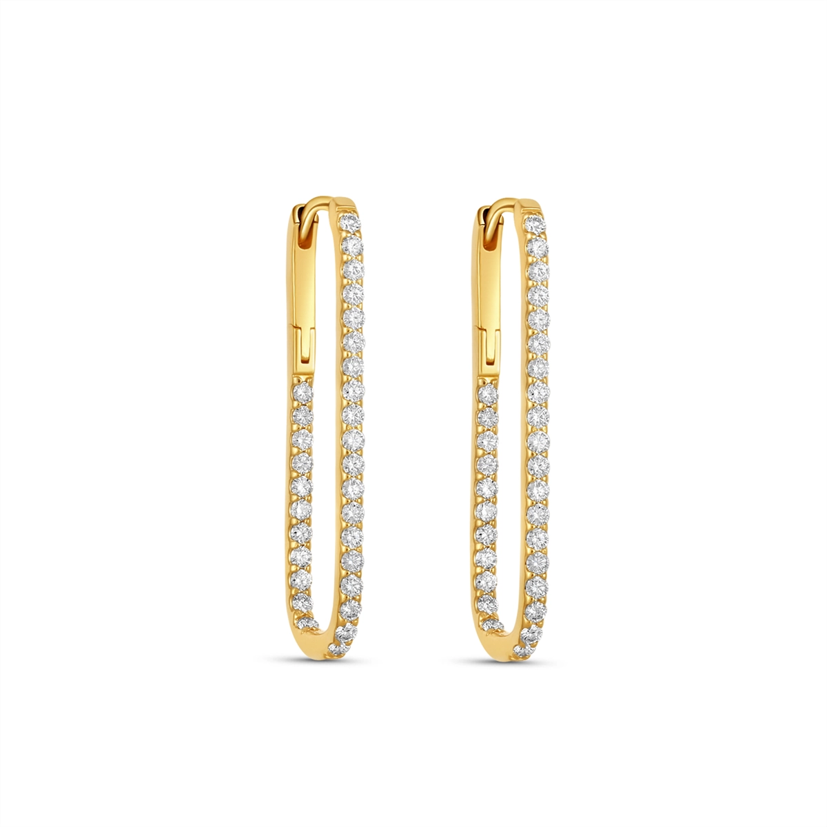 Earrings Earrings in Yellow Gold containing Diamond 468252