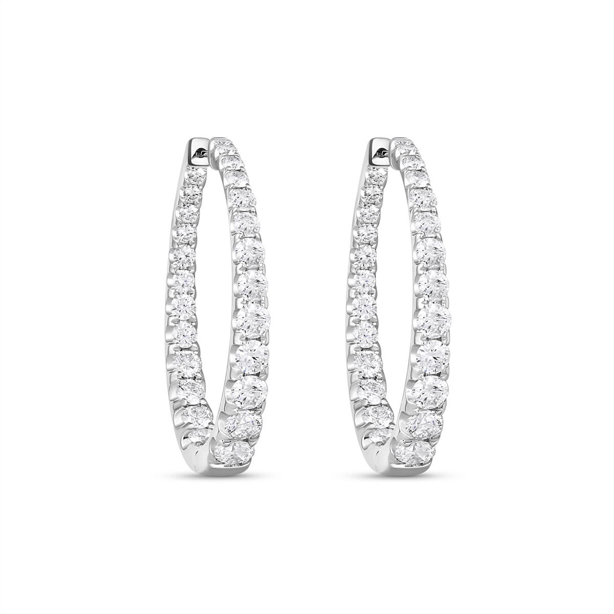 Earrings Earrings in White Gold containing Diamond 468255