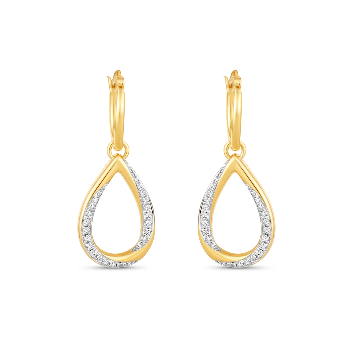 Earrings Earrings in Mixed Metals containing Diamond 468257