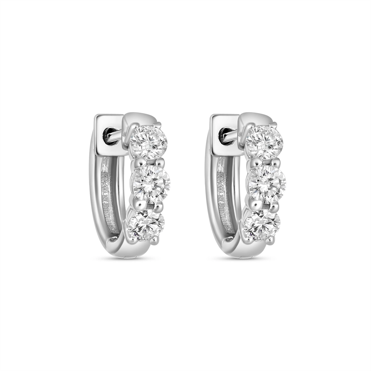 Earrings Earrings in White Gold containing Diamond 468274
