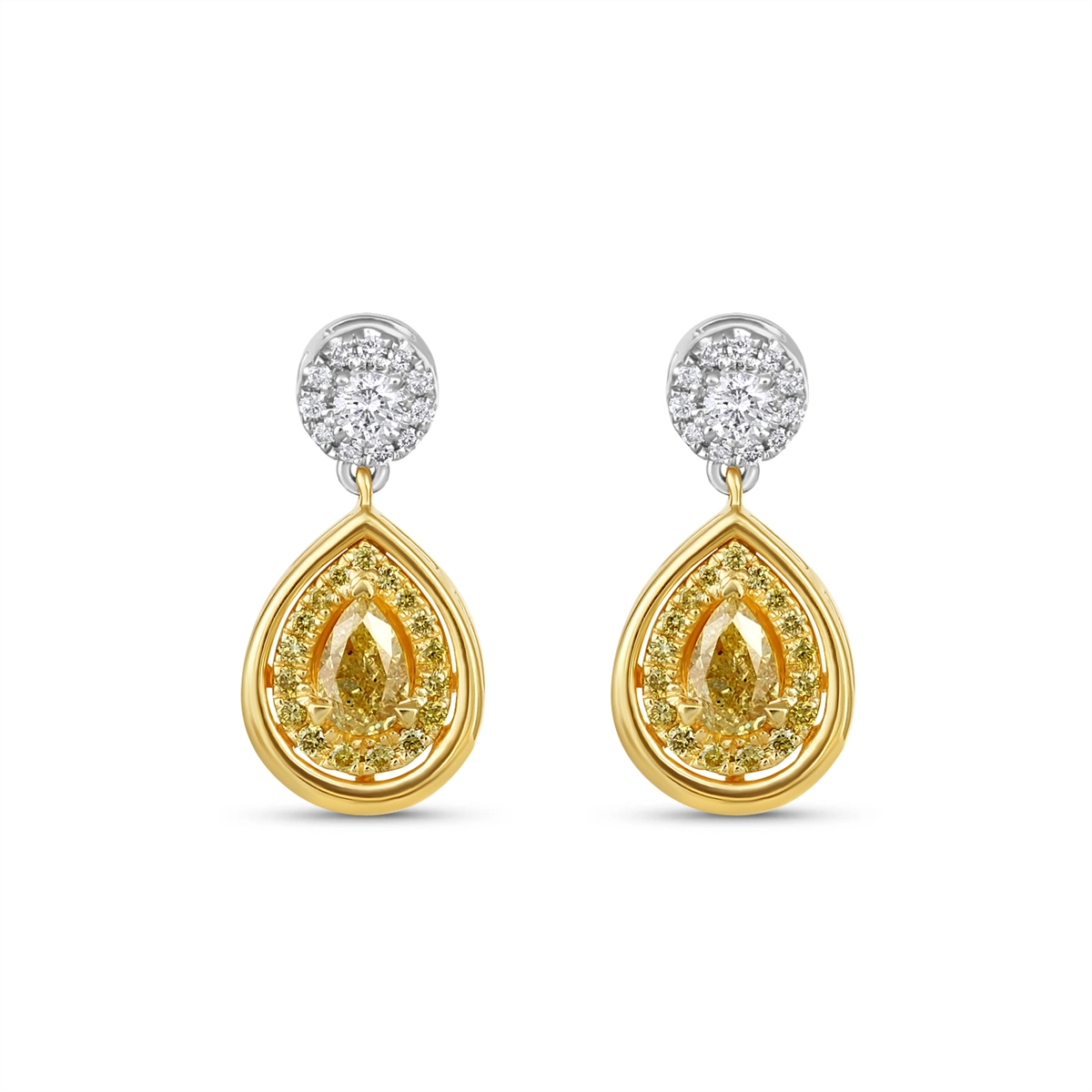 Earrings Earrings in Mixed Metals containing Other, Multi-gemstone, Diamond 468285