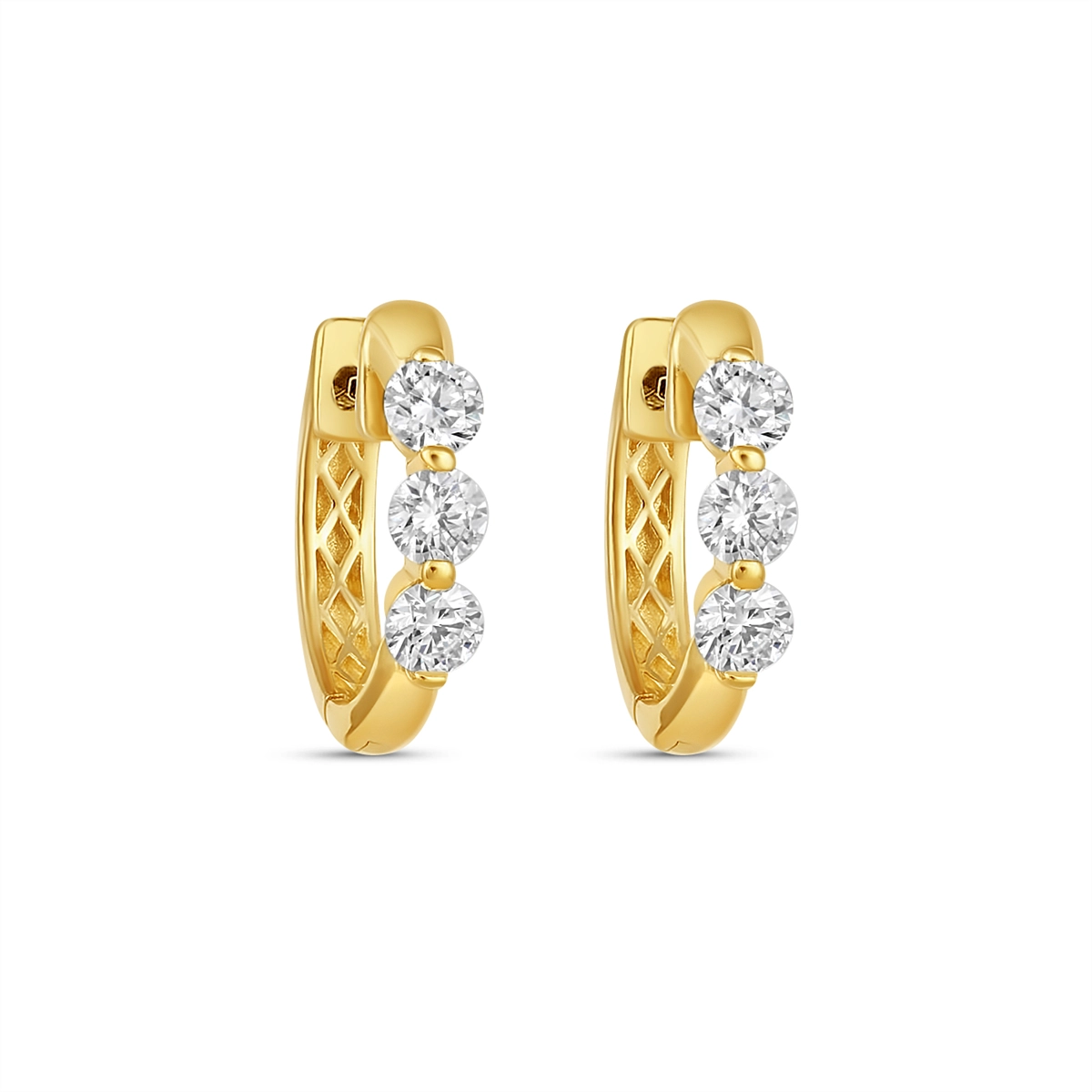 Earrings Earrings in Yellow Gold containing Diamond 468290