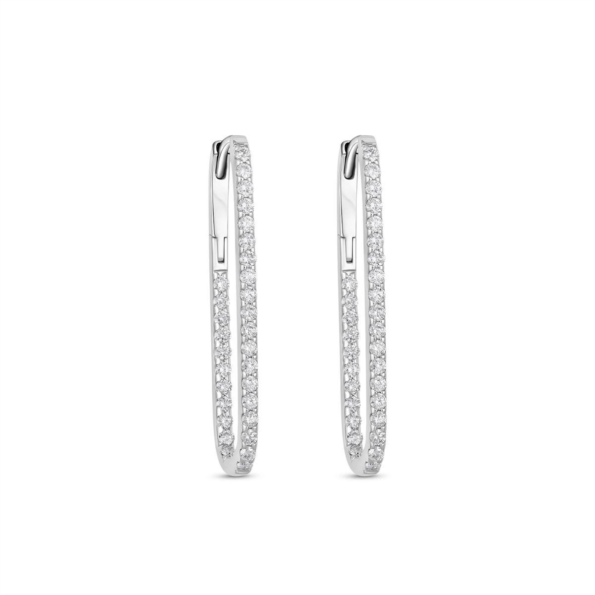 Earrings Earrings in White Gold containing Diamond 468295
