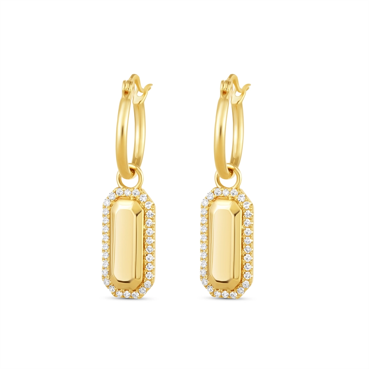 Earrings Earrings in Yellow Gold containing Diamond 468296