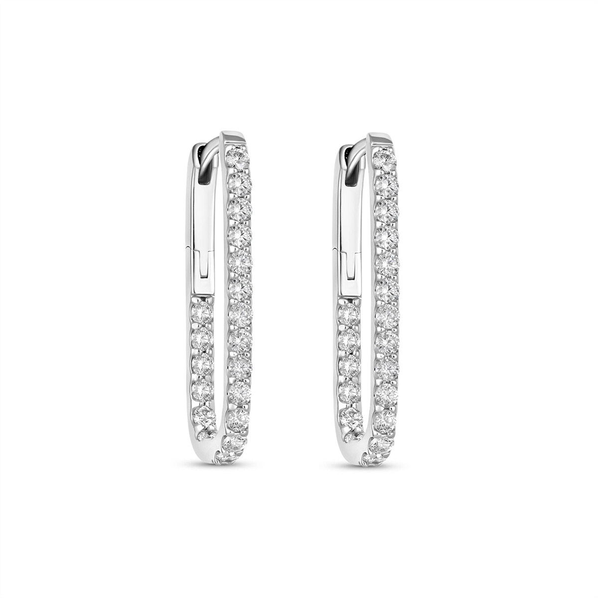Earrings Earrings in White Gold containing Diamond 468301