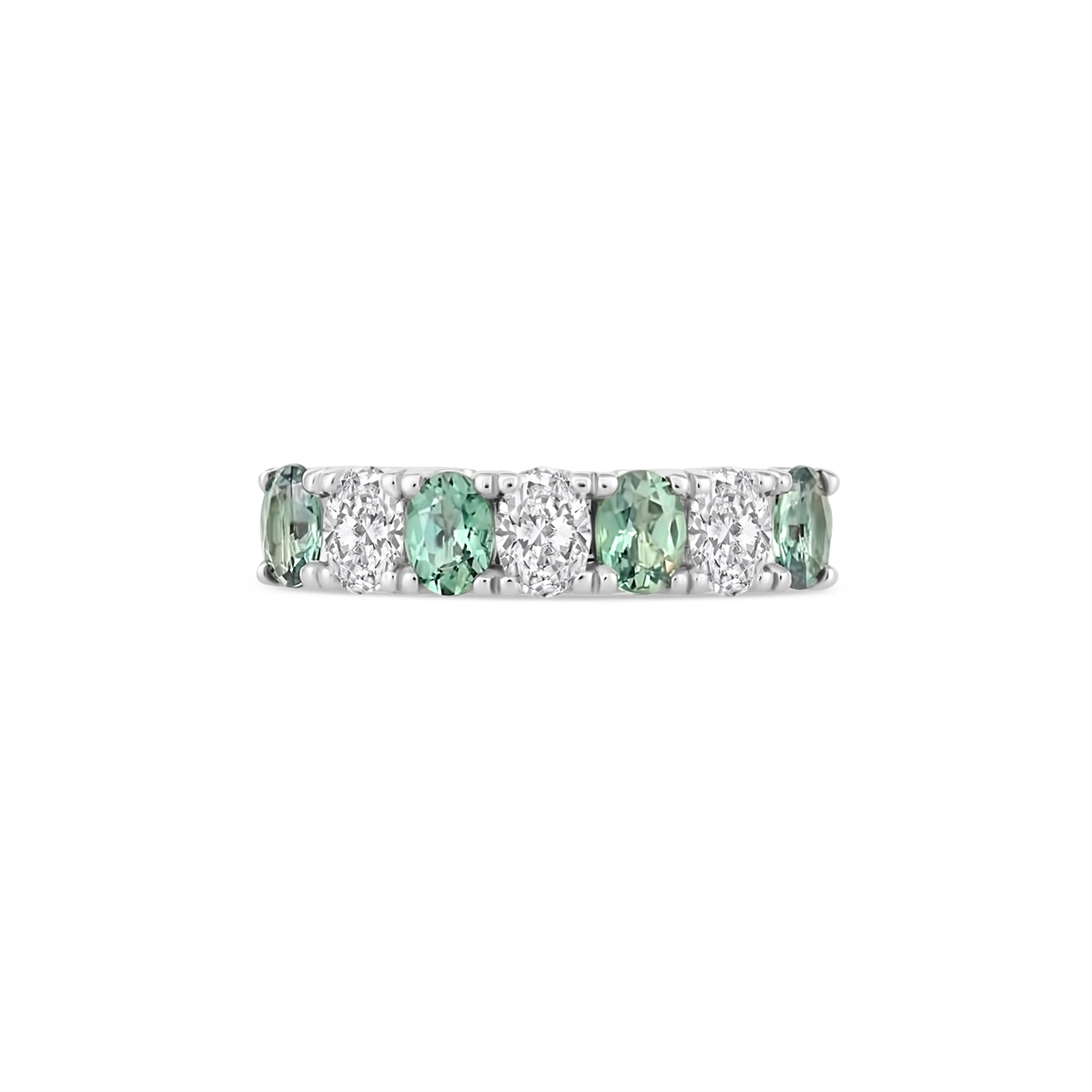 Rings Rings in Platinum/Palladium containing Other, Multi-gemstone, Diamond 468374