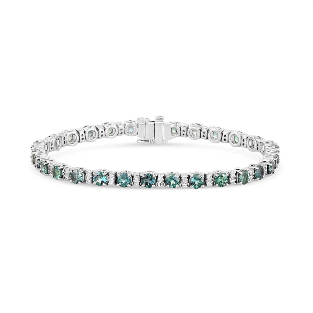 Bracelets Bracelets in Platinum/Palladium containing Other, Multi-gemstone, Diamond 468375