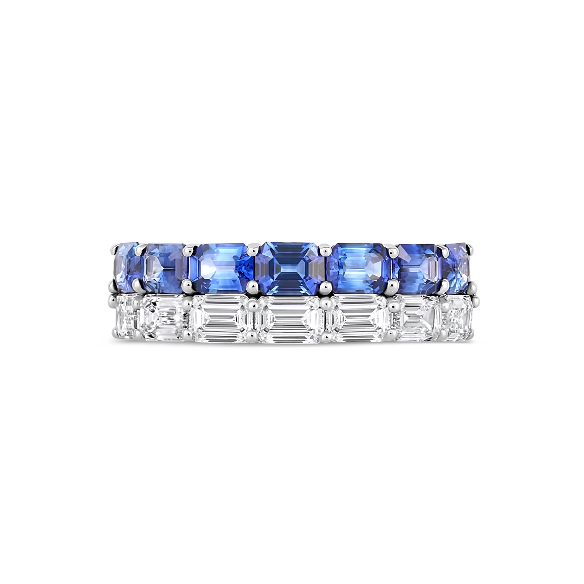 Rings Rings in White Gold containing Multi-gemstone, Diamond, Sapphire 468377