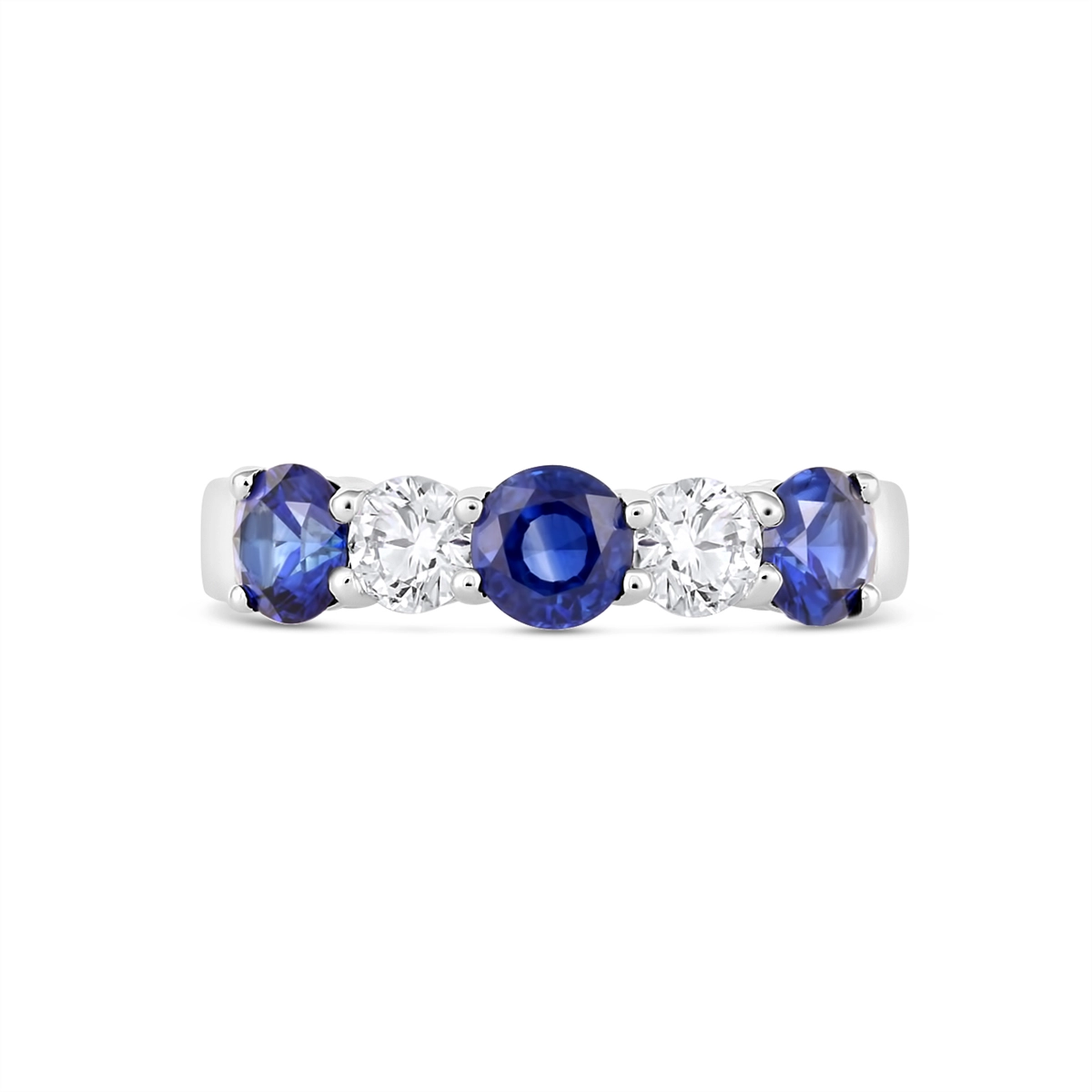 Rings Rings in White Gold containing Multi-gemstone, Diamond, Sapphire 468378