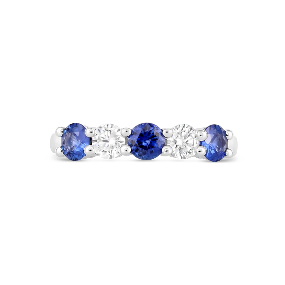 Rings Rings in White Gold containing Multi-gemstone, Diamond, Sapphire 468381