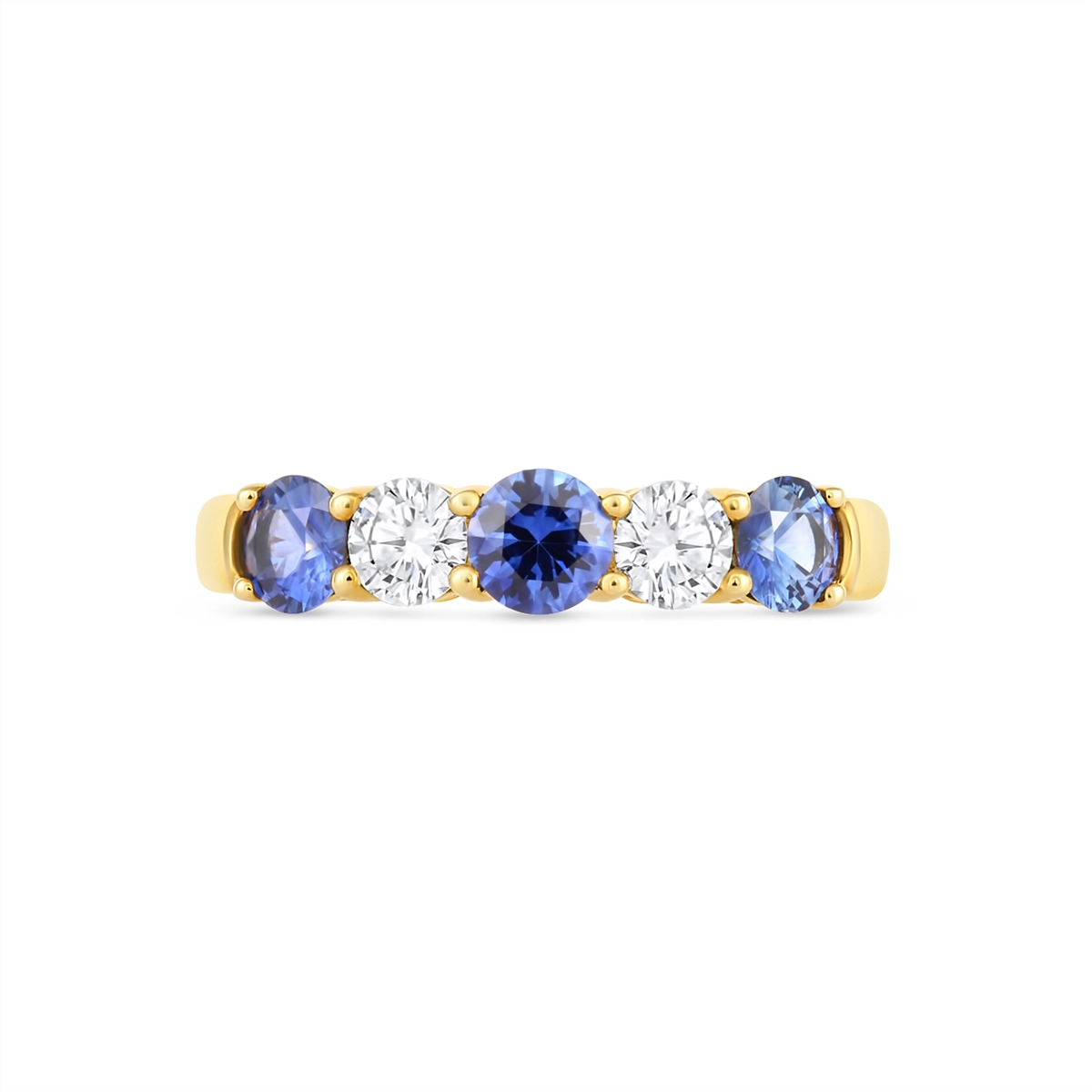 Rings Rings in Yellow Gold containing Multi-gemstone, Diamond, Sapphire 468382