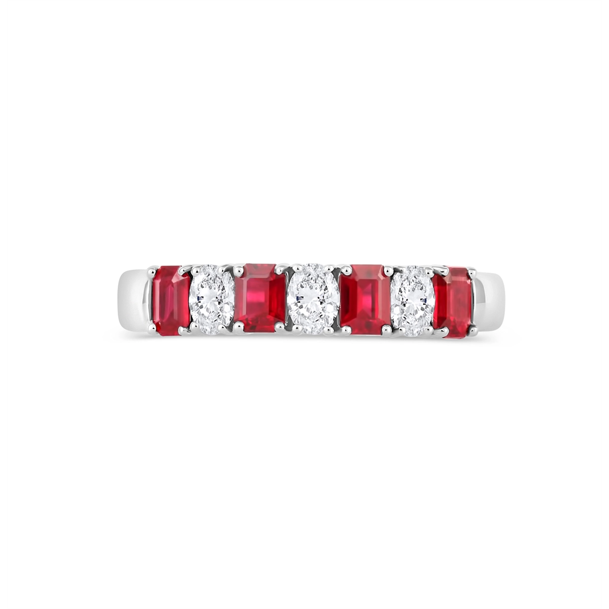 Rings Rings in White Gold containing Multi-gemstone, Diamond, Ruby 468383