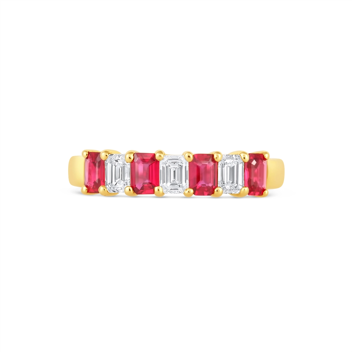 Rings Rings in Yellow Gold containing Multi-gemstone, Diamond, Ruby 468384