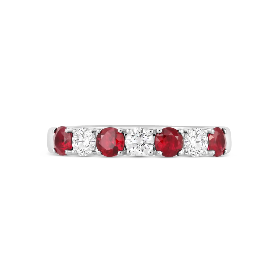 Rings Rings in White Gold containing Multi-gemstone, Diamond, Ruby 468386