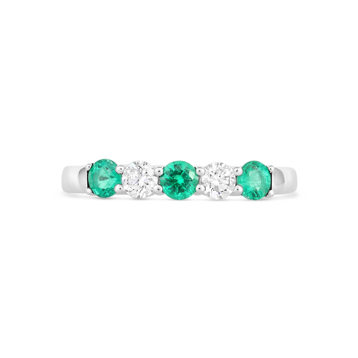 Rings Rings in White Gold containing Multi-gemstone, Diamond, Emerald 468387