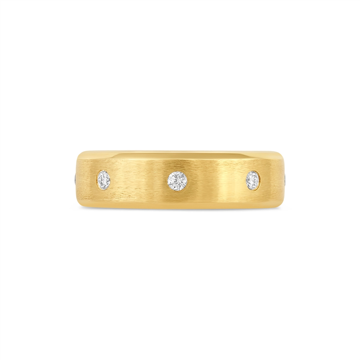 Mens Bands Engagement in Yellow Gold 468457