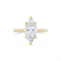 Tacori Engagement Rings in Yellow Gold containing Diamond 2671 MQ 14X7 FY-LAB CTR