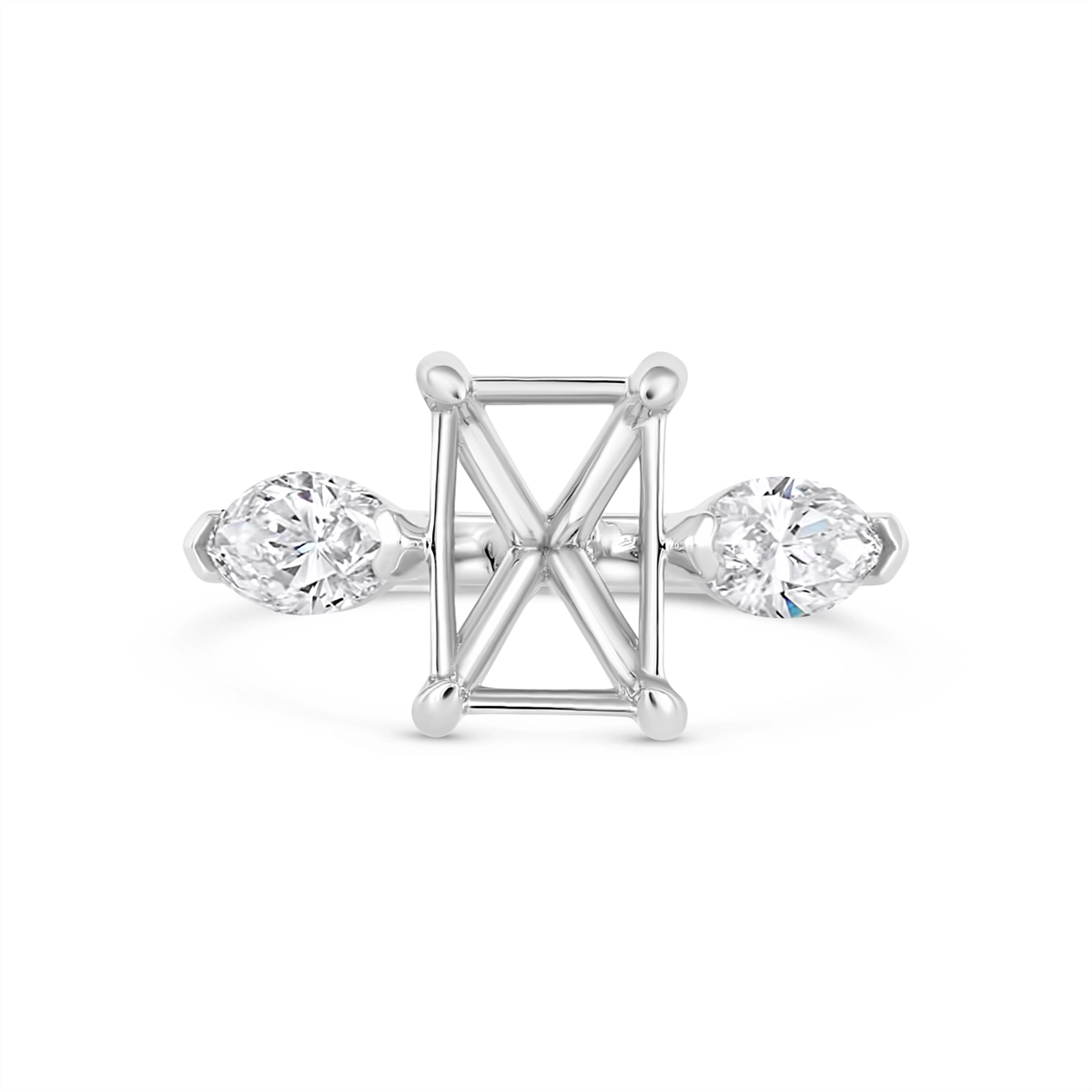 Engagement Collections Engagement Rings in Platinum/Palladium containing Diamond 468474