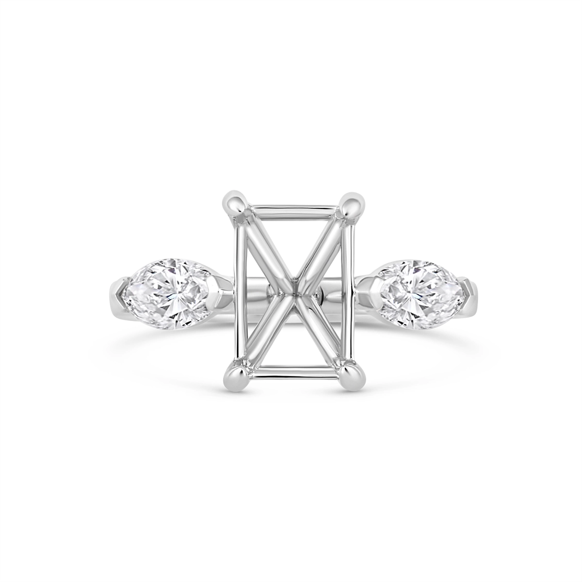 Engagement Collections Engagement Rings in Platinum/Palladium containing Diamond 468475