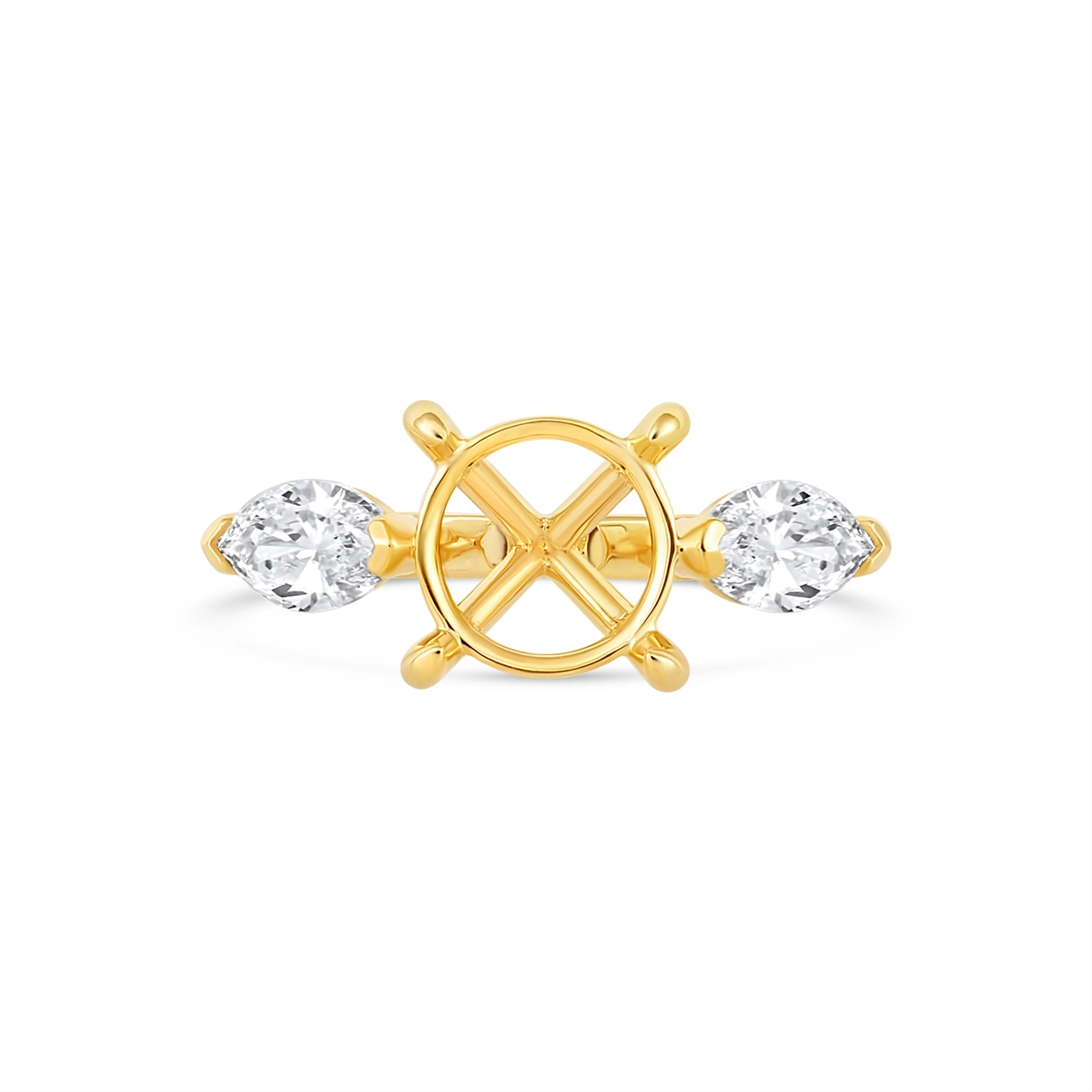 Engagement Collections Engagement Rings in Yellow Gold containing Diamond 468476