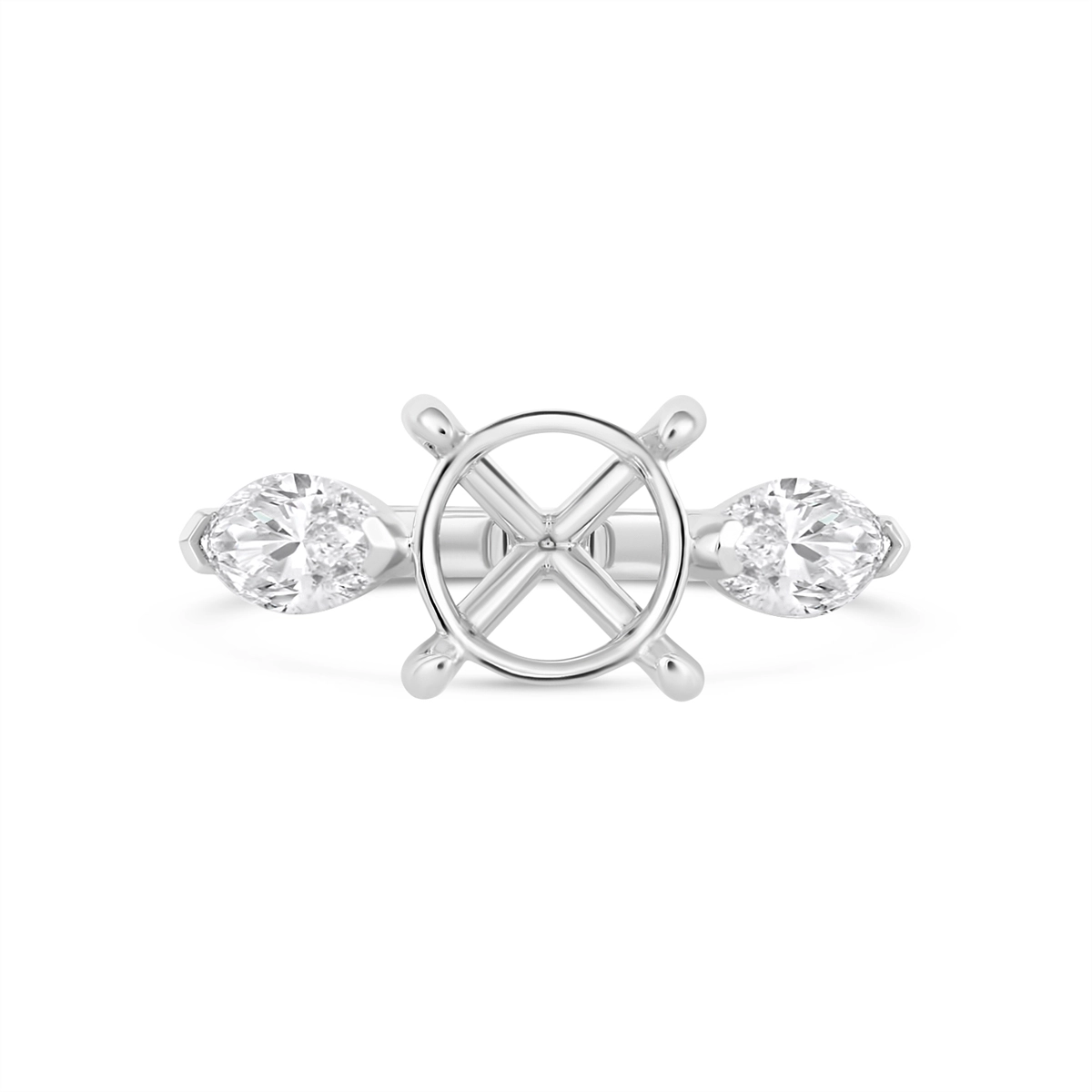 Engagement Collections Engagement Rings in White Gold containing Diamond 468477