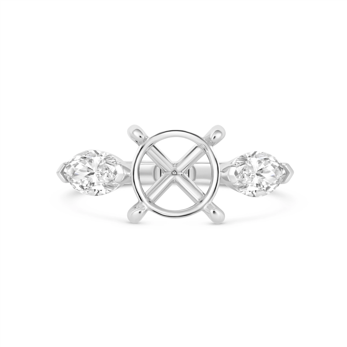 Engagement Collections Engagement Rings in White Gold containing Diamond 468478
