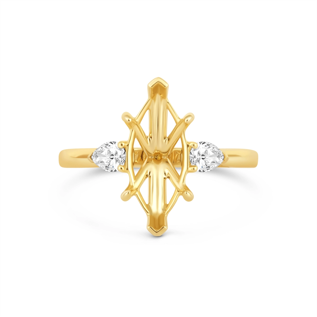 Engagement Collections Engagement Rings in Yellow Gold containing Diamond 468483