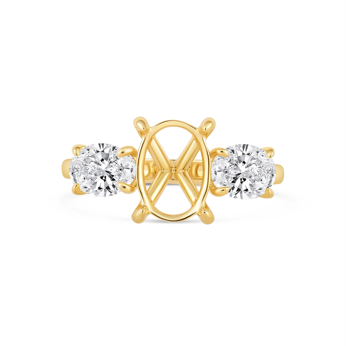 Engagement Collections Engagement Rings in Yellow Gold containing Diamond 468485