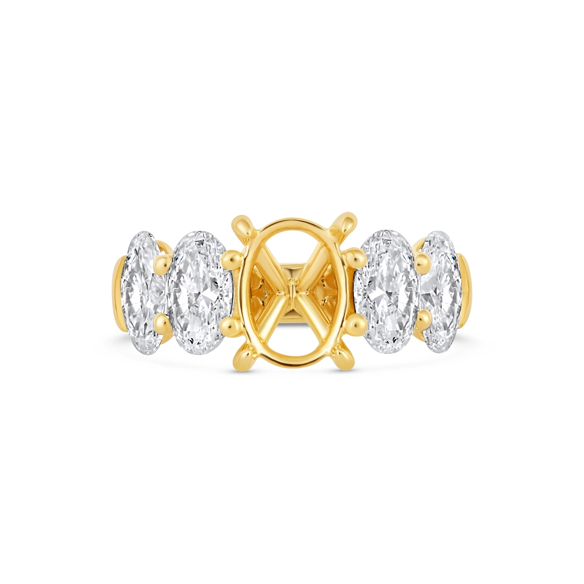Engagement Collections Engagement Rings in Yellow Gold containing Diamond 468486