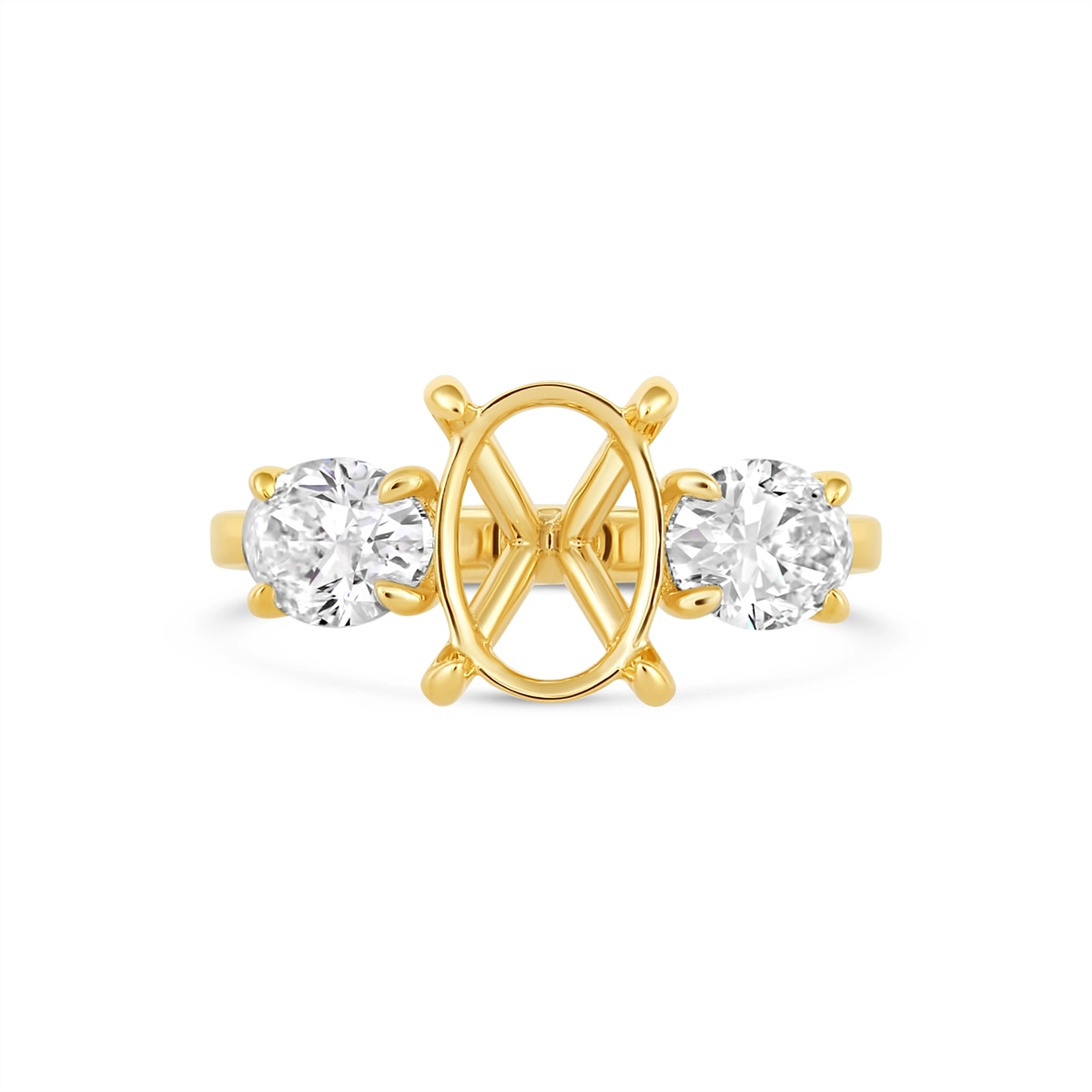 Engagement Collections Engagement Rings in Yellow Gold containing Diamond 468488
