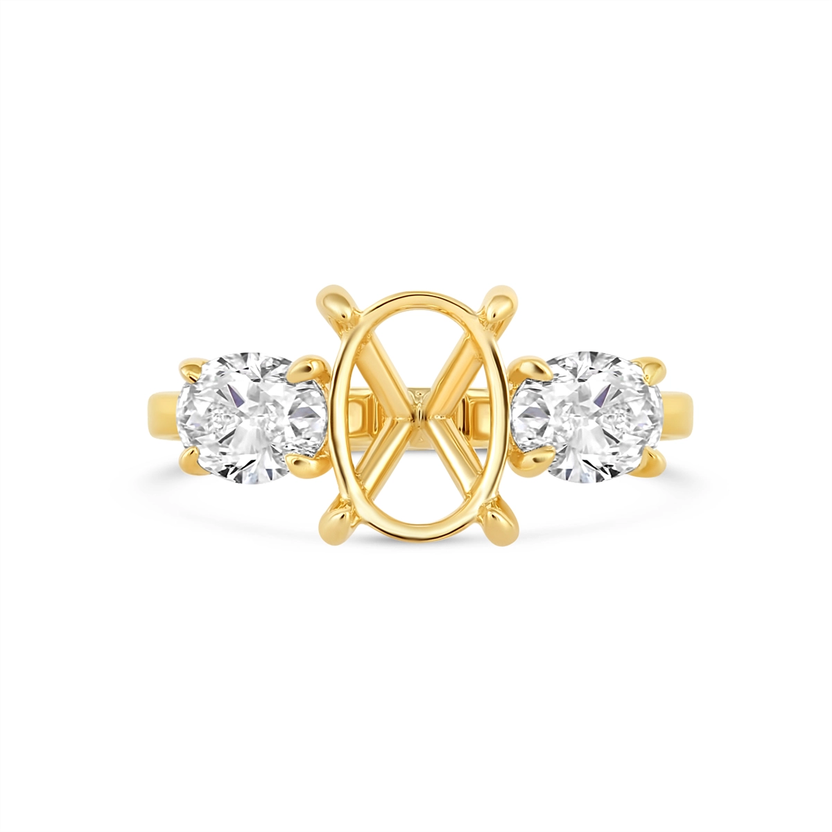 Engagement Collections Engagement Rings in Yellow Gold containing Diamond 468489